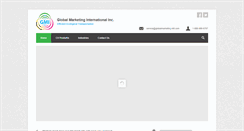 Desktop Screenshot of globalmarketing-intl.com